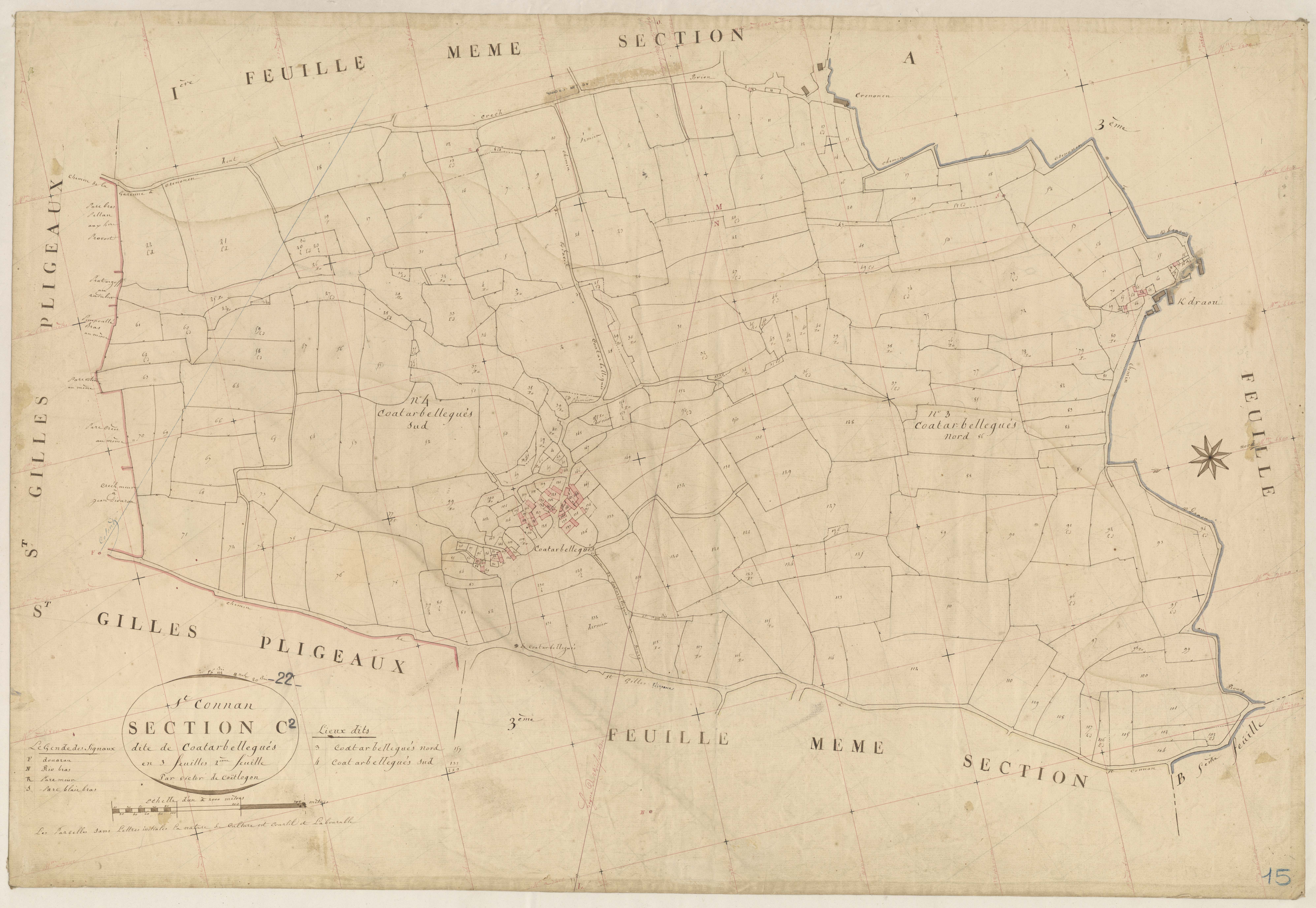 Saint-Connan - Section C, 2e feuille