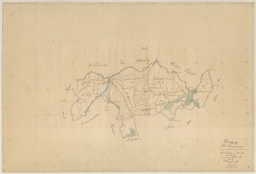 Saint-Connan - Tableau d'assemblage : section A