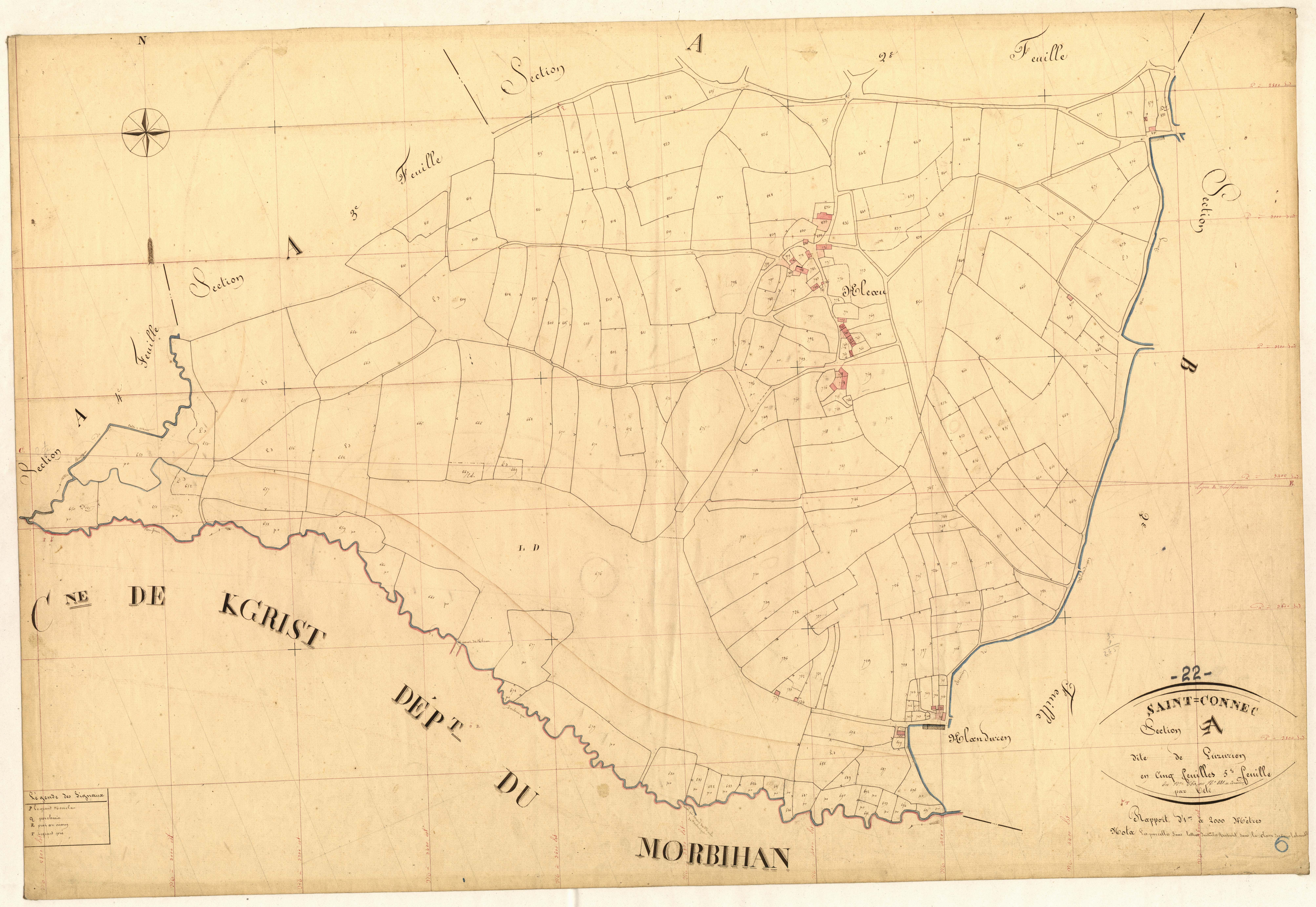 Saint-Connec - Section A, 5e feuille