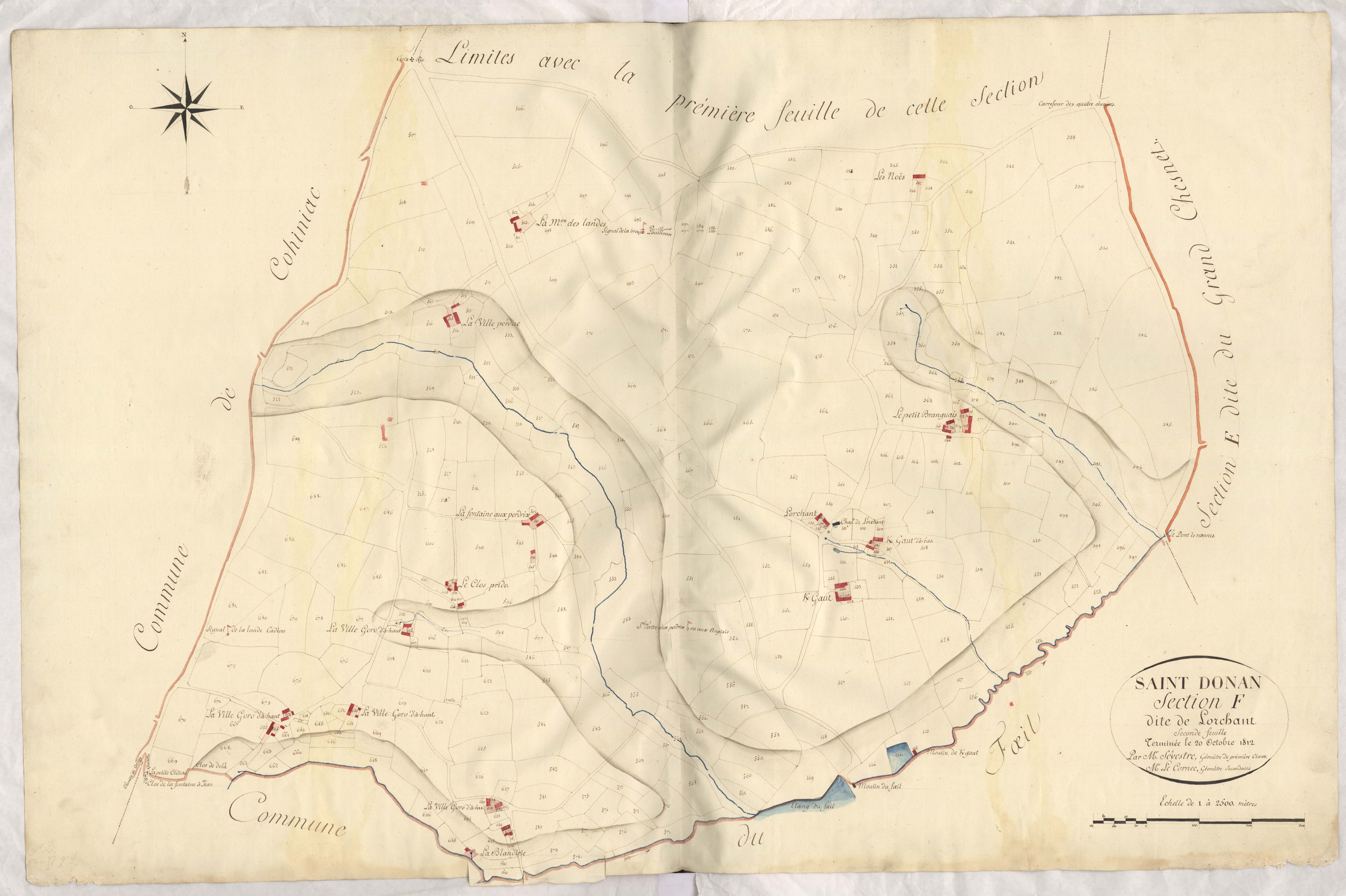 Saint-Donan - Section F, 2e feuille