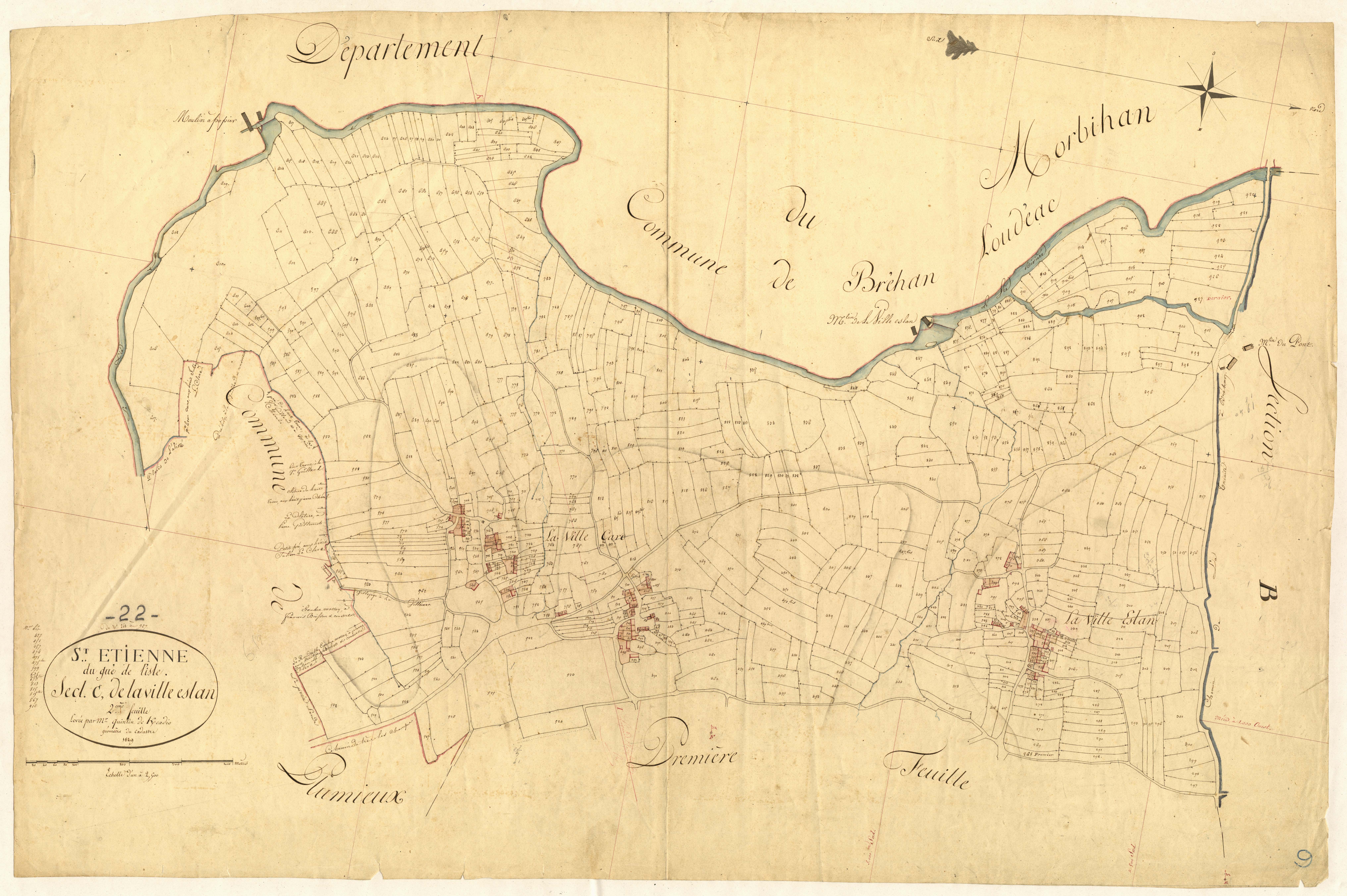 Saint-Étienne-du-Gué-de-l'Isle - Section C, 2e feuille
