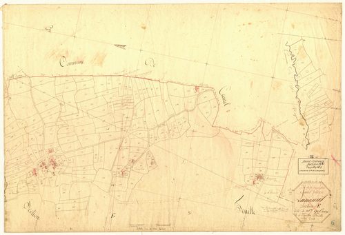 Saint-Gelven - Section E, 4e feuille (devenue section B, 2e feuille)