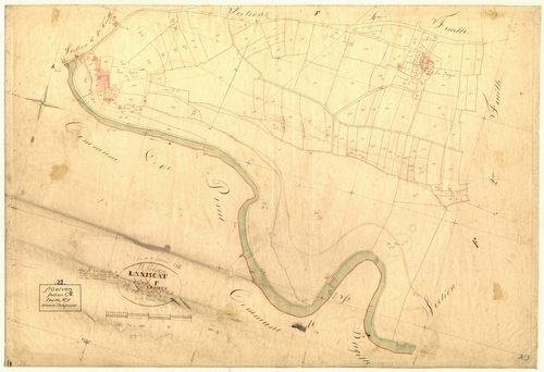 Saint-Gelven - Section F, 3e feuille (devenue section C, feuille 2)