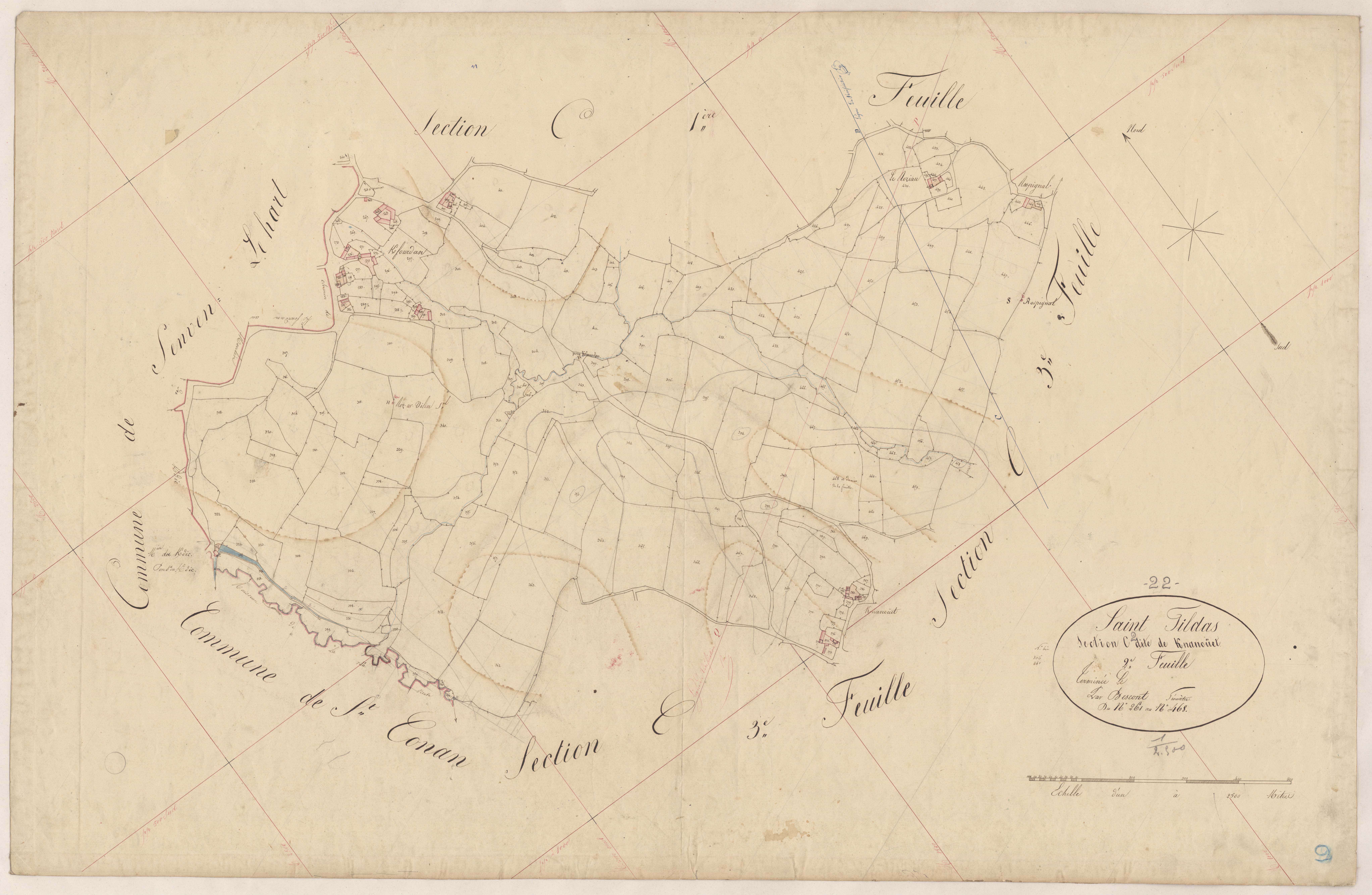 Saint-Gildas - Section C, 2e feuille