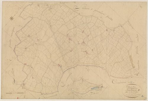 Saint-Gilles-les-Bois - Section B, 1re feuille