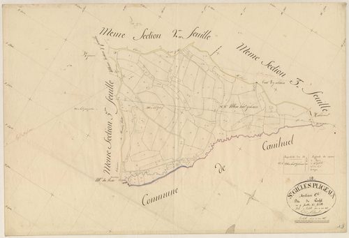 Saint-Gilles-Pligeaux - Section C, 4e feuille