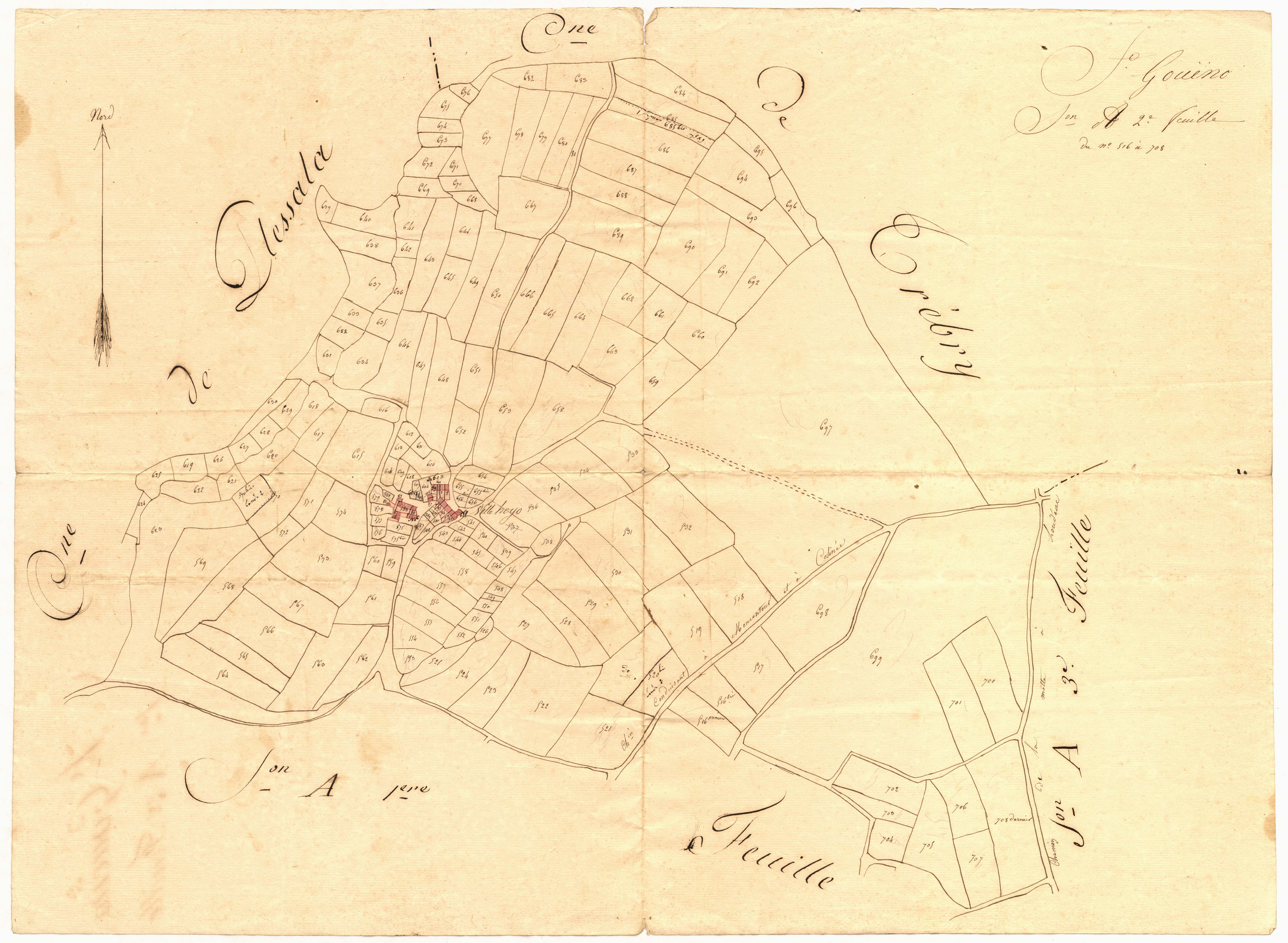 Saint-Gouéno - Section A, 2e feuille