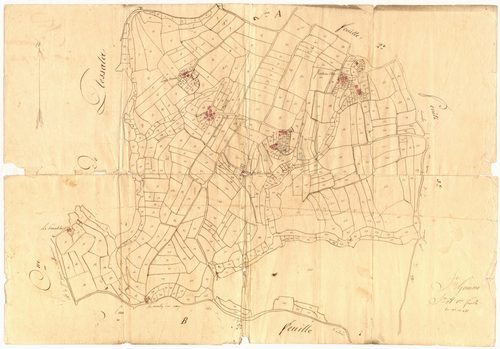 Saint-Gouéno - Section A, 1re feuille