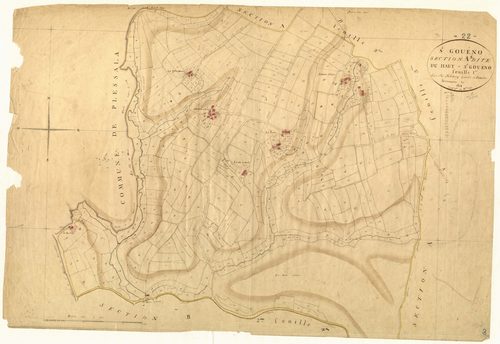 Saint-Gouéno - Section A, 1re feuille