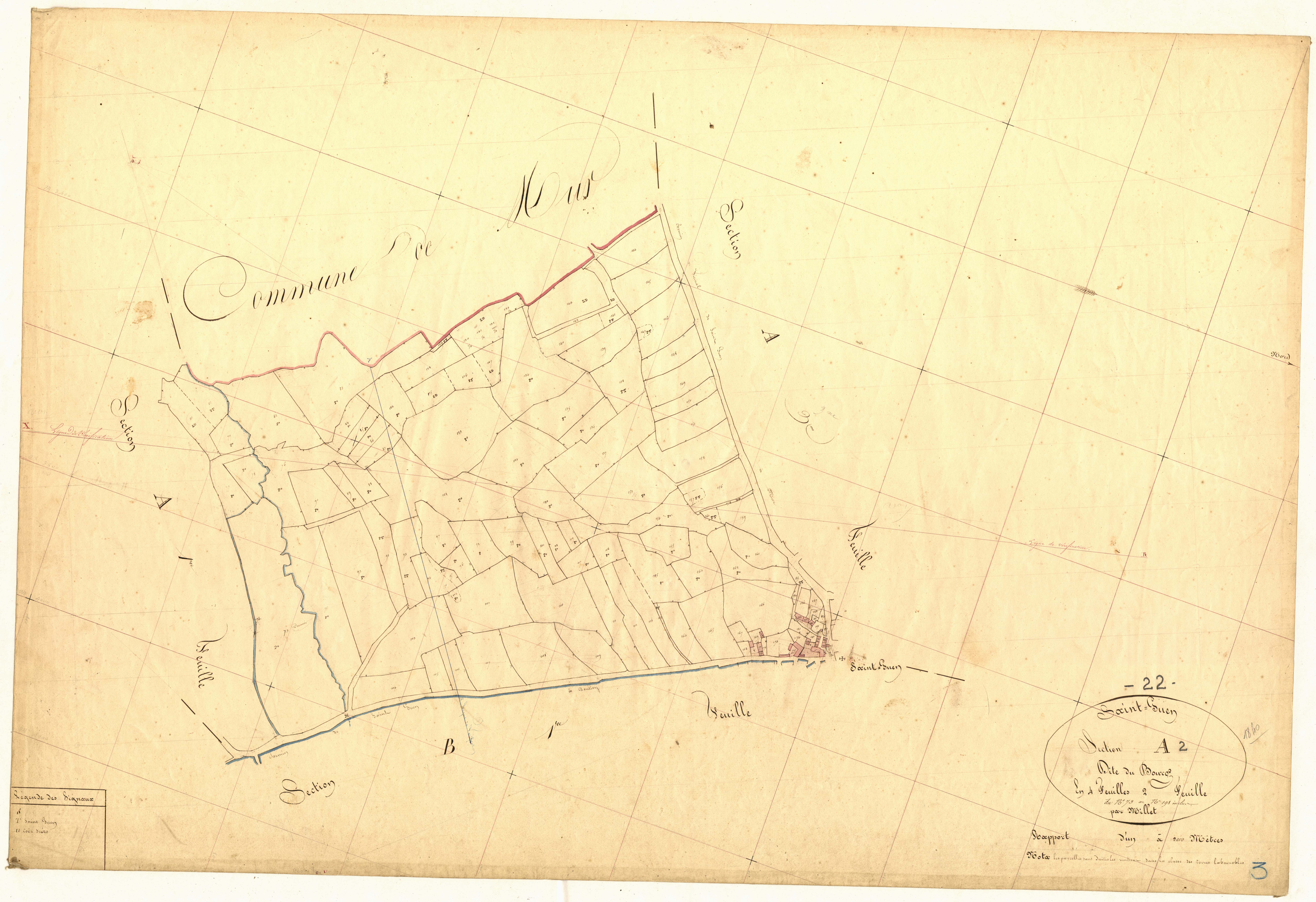 Saint-Guen - Section A, 2e feuille