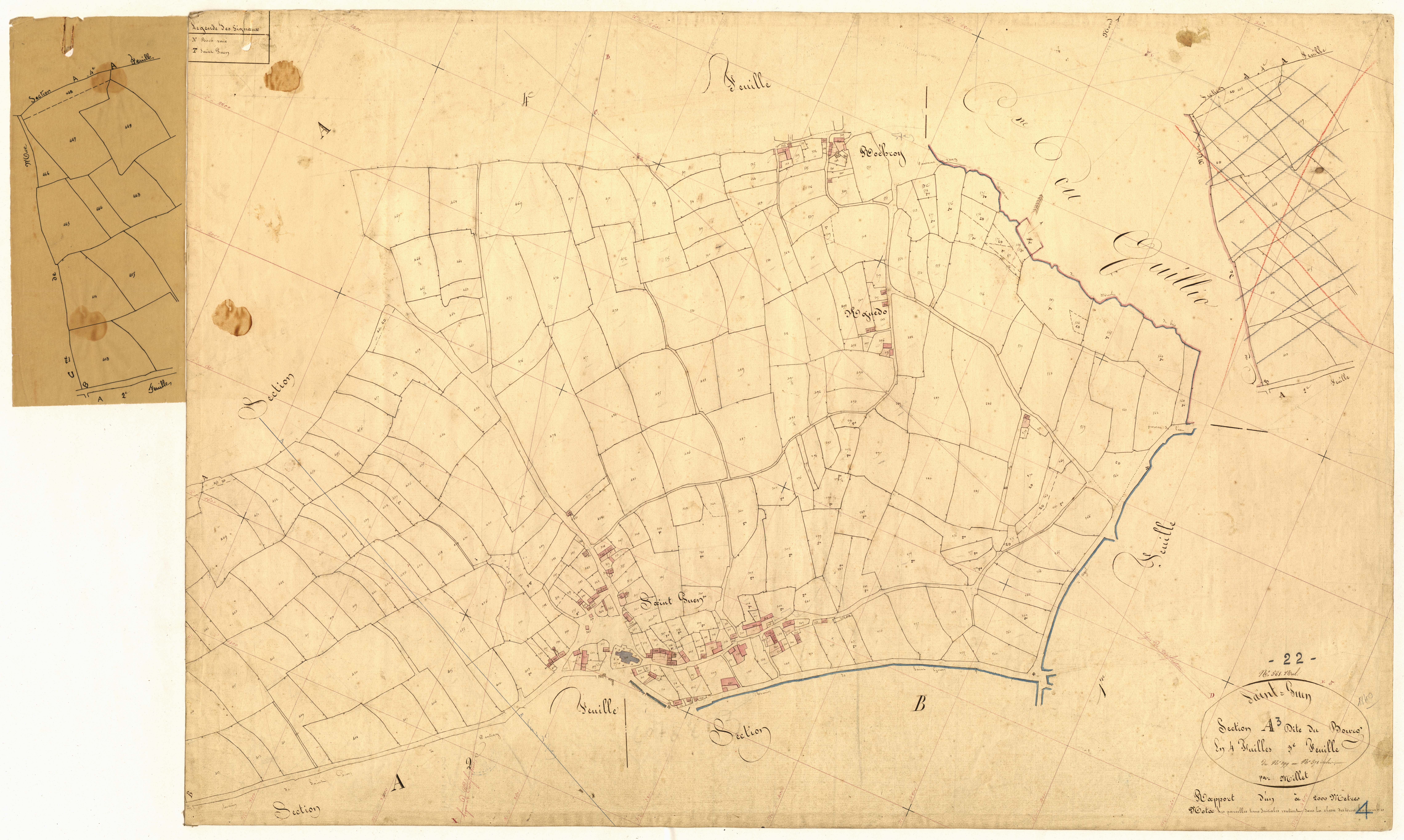 Saint-Guen - Section A, 3e feuille