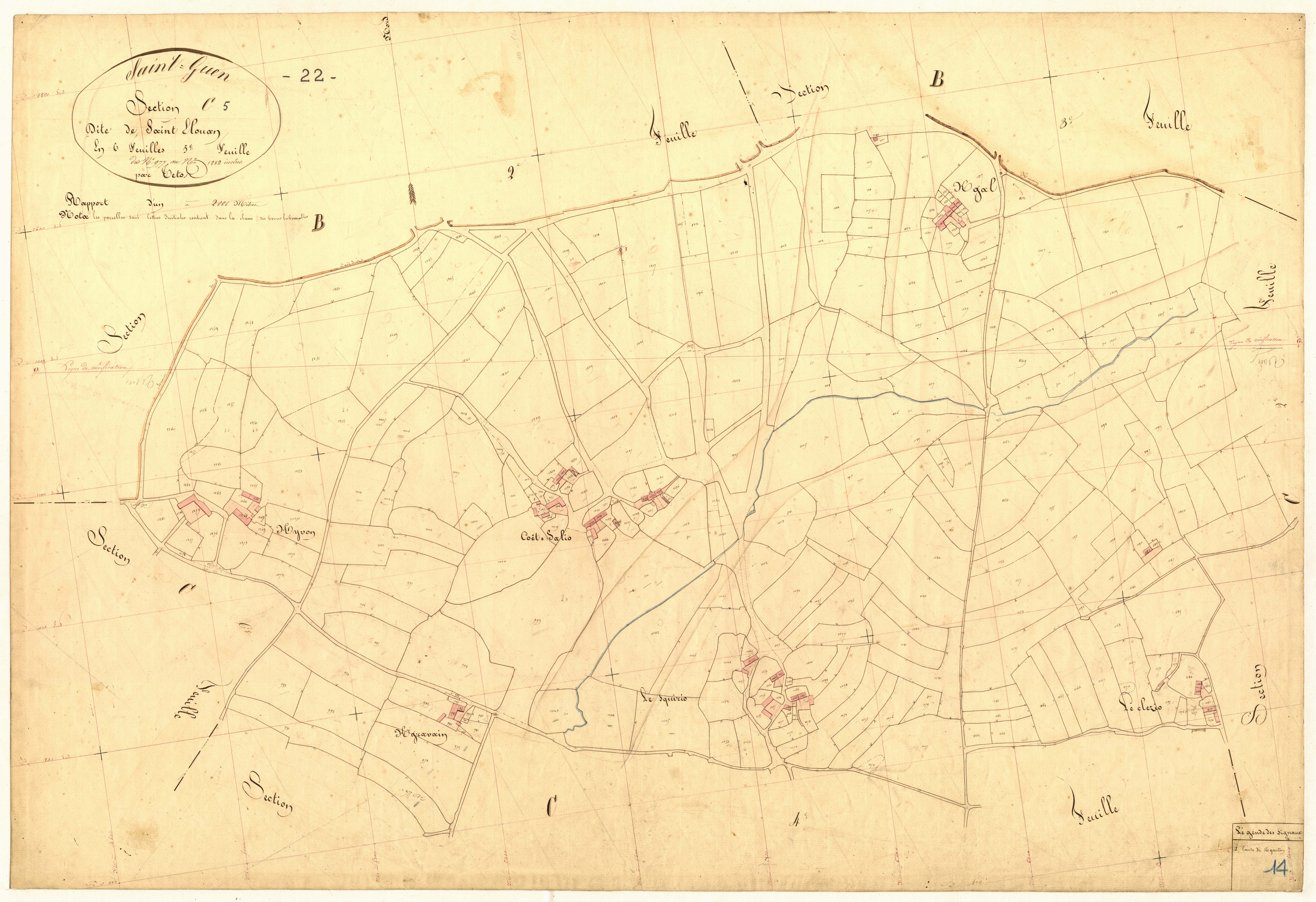 Saint-Guen - Section C, 5e feuille