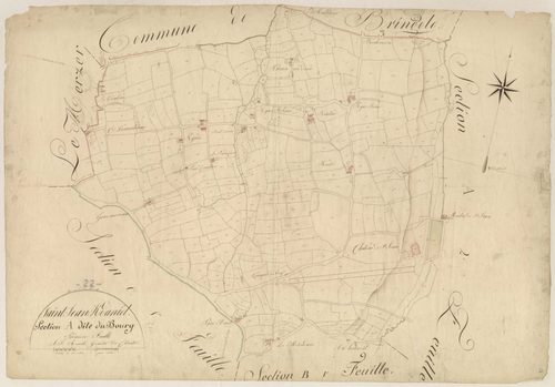 Saint-Jean-Kerdaniel - Section A, 1re feuille