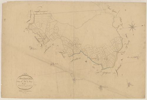 Saint-Jean-Kerdaniel - Section C, 1re feuille