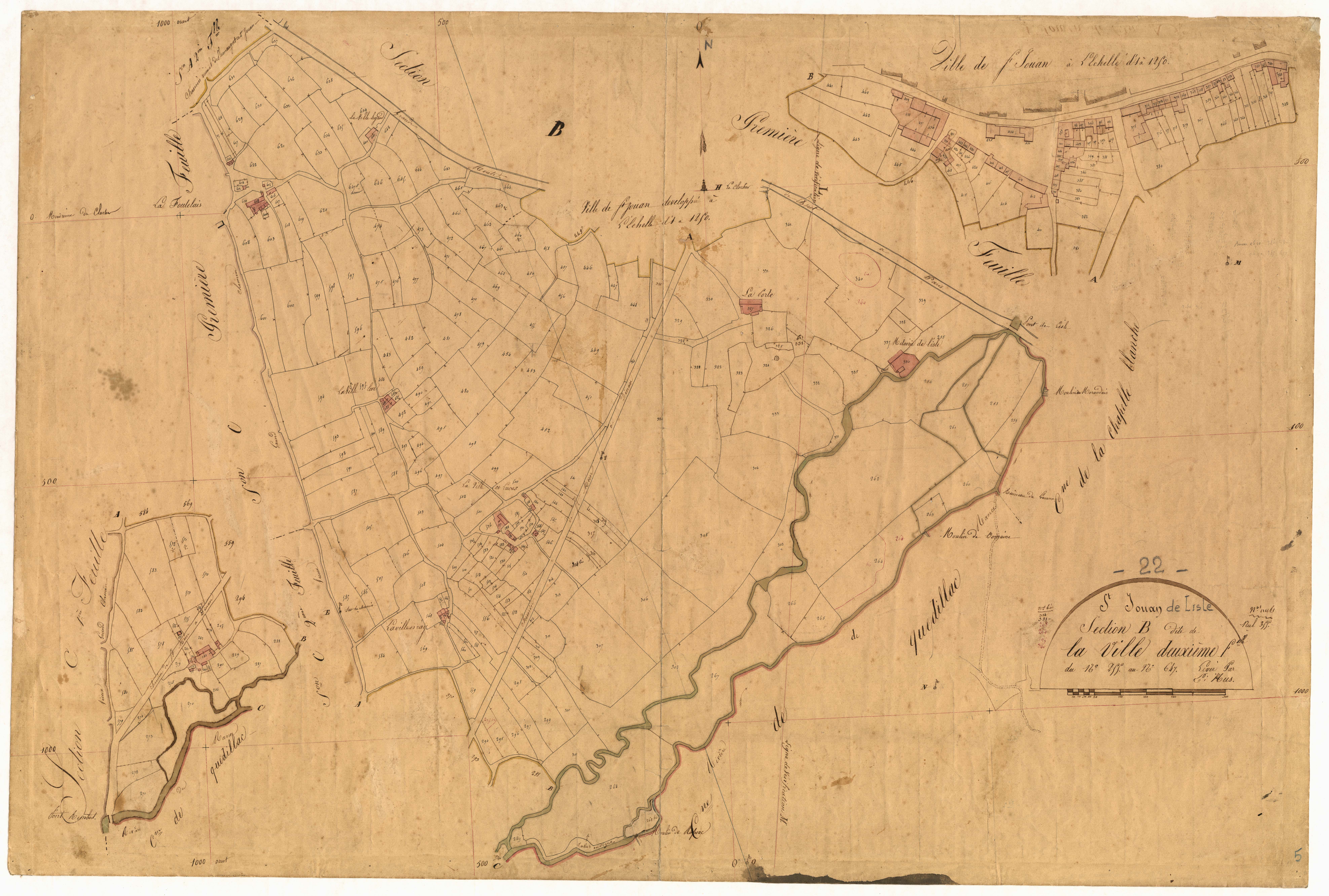 Saint-Jouan-de-l'Isle - Section B, 2e feuille