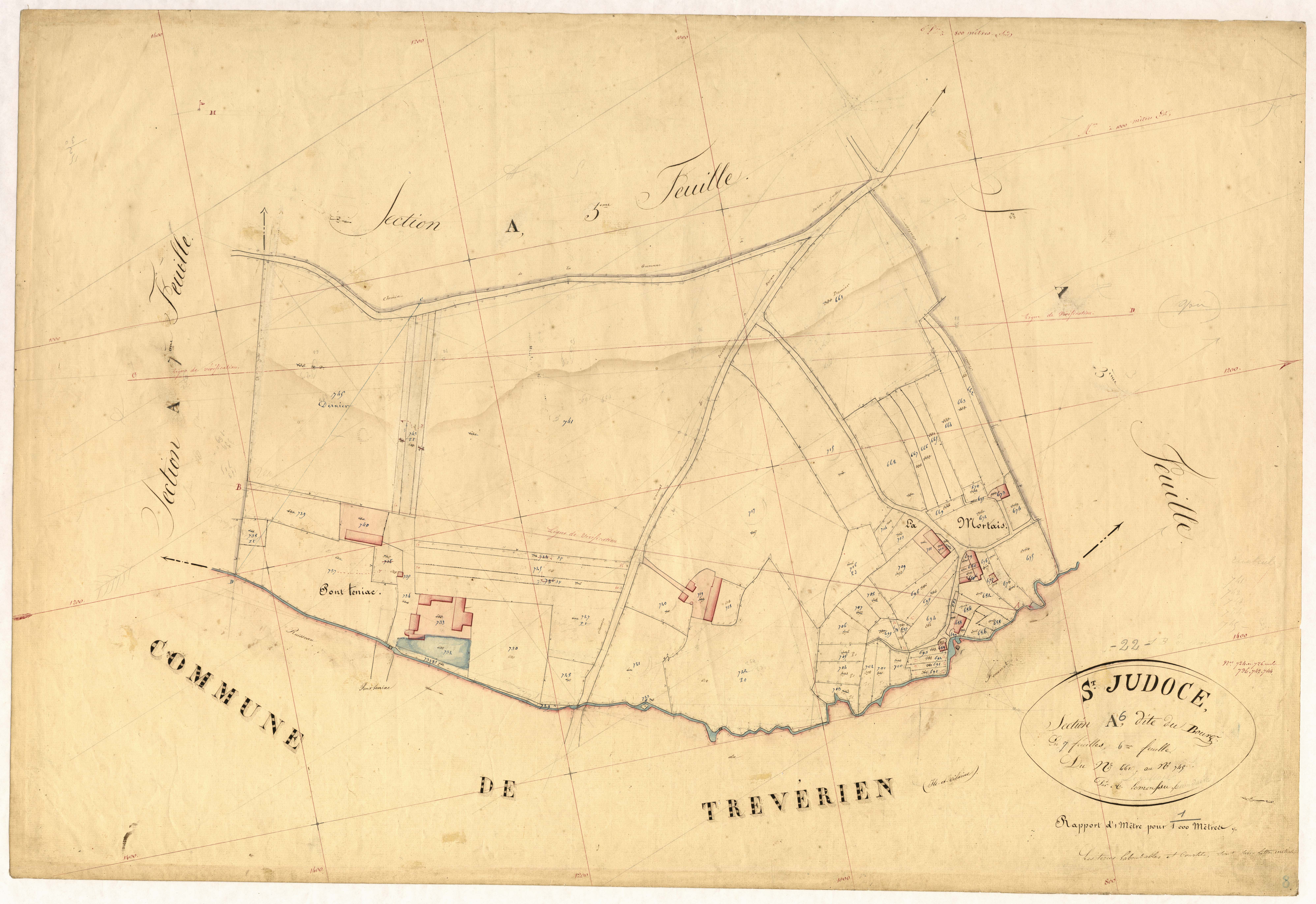 Saint-Judoce - Section A, 6e feuille