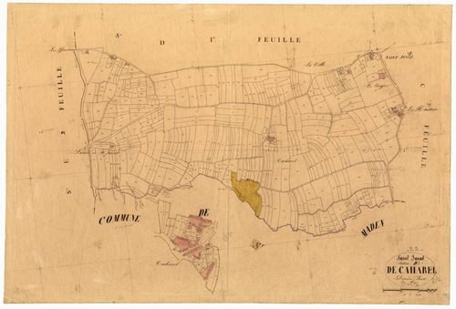 Saint-Juvat - Section D, 2e feuille