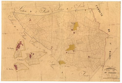 Saint-Juvat - Section E, 2e feuille