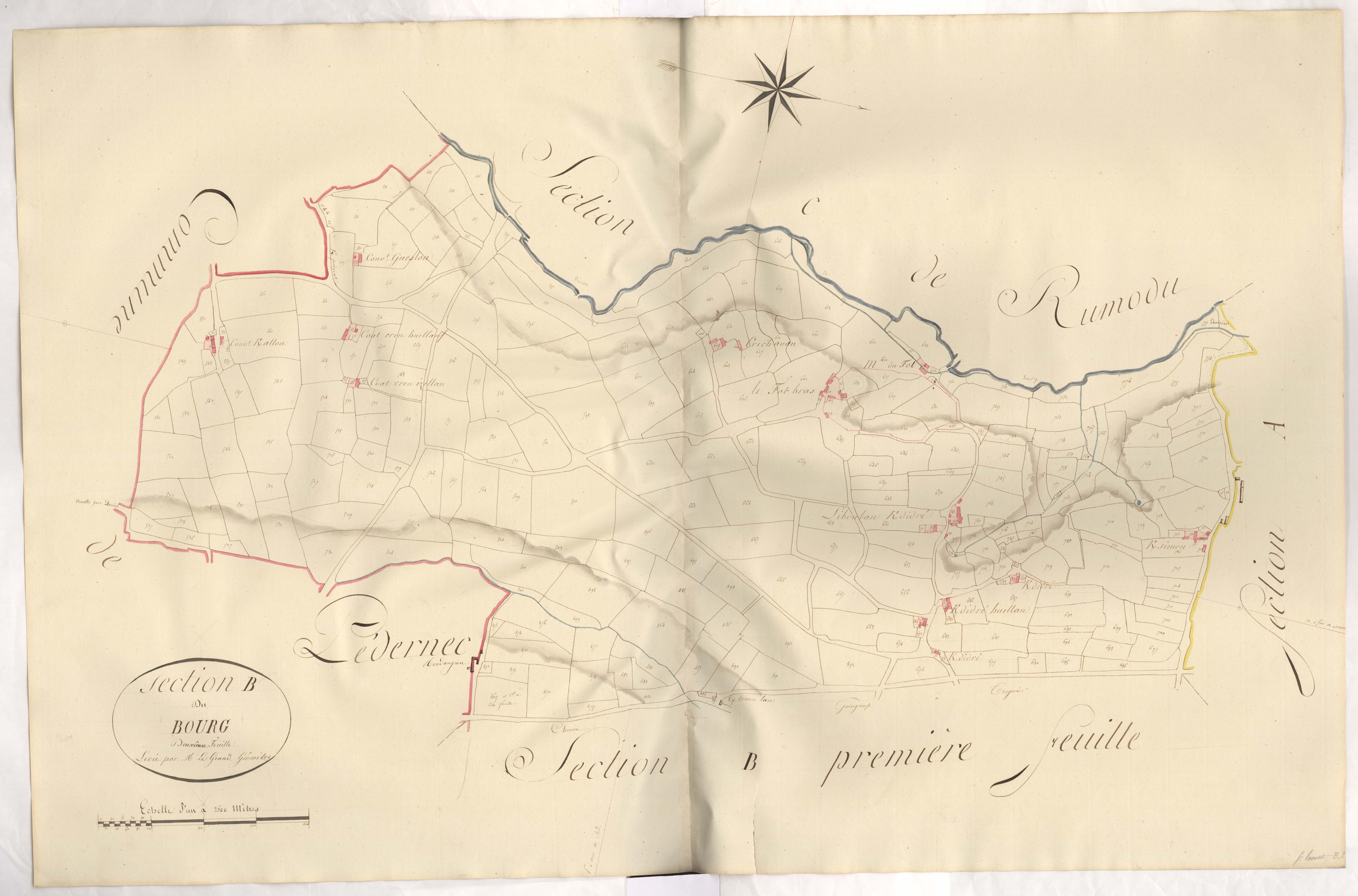 Saint-Laurent - Section B, 2e feuille