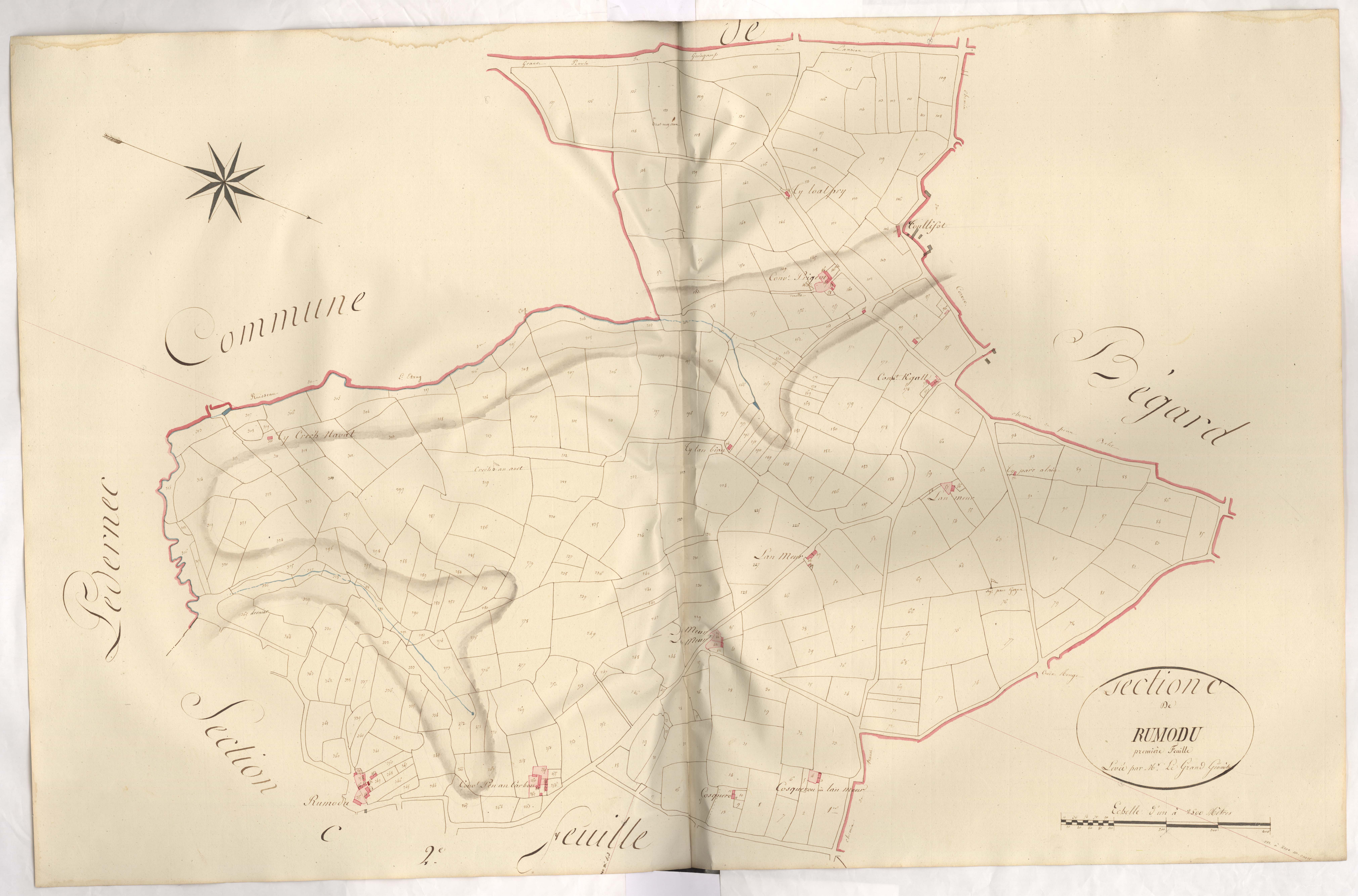 Saint-Laurent - Section C, 1re feuille