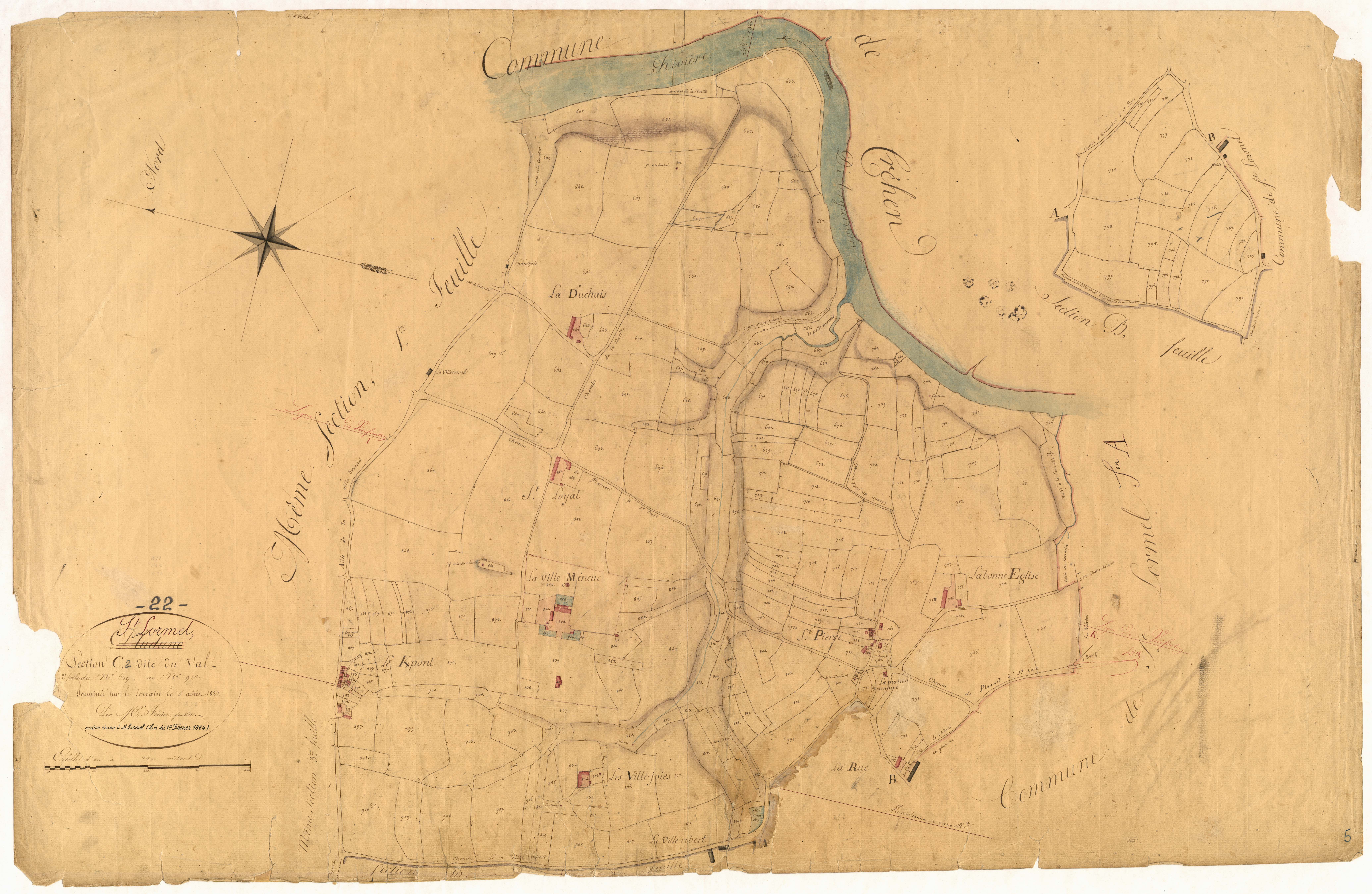 Saint-Lormel - Section C, 2e feuille