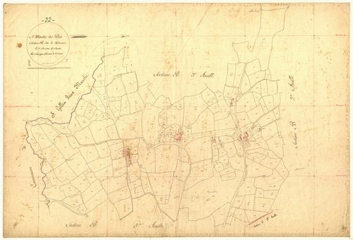 Saint-Martin-des-Prés - Section B, 4e feuille