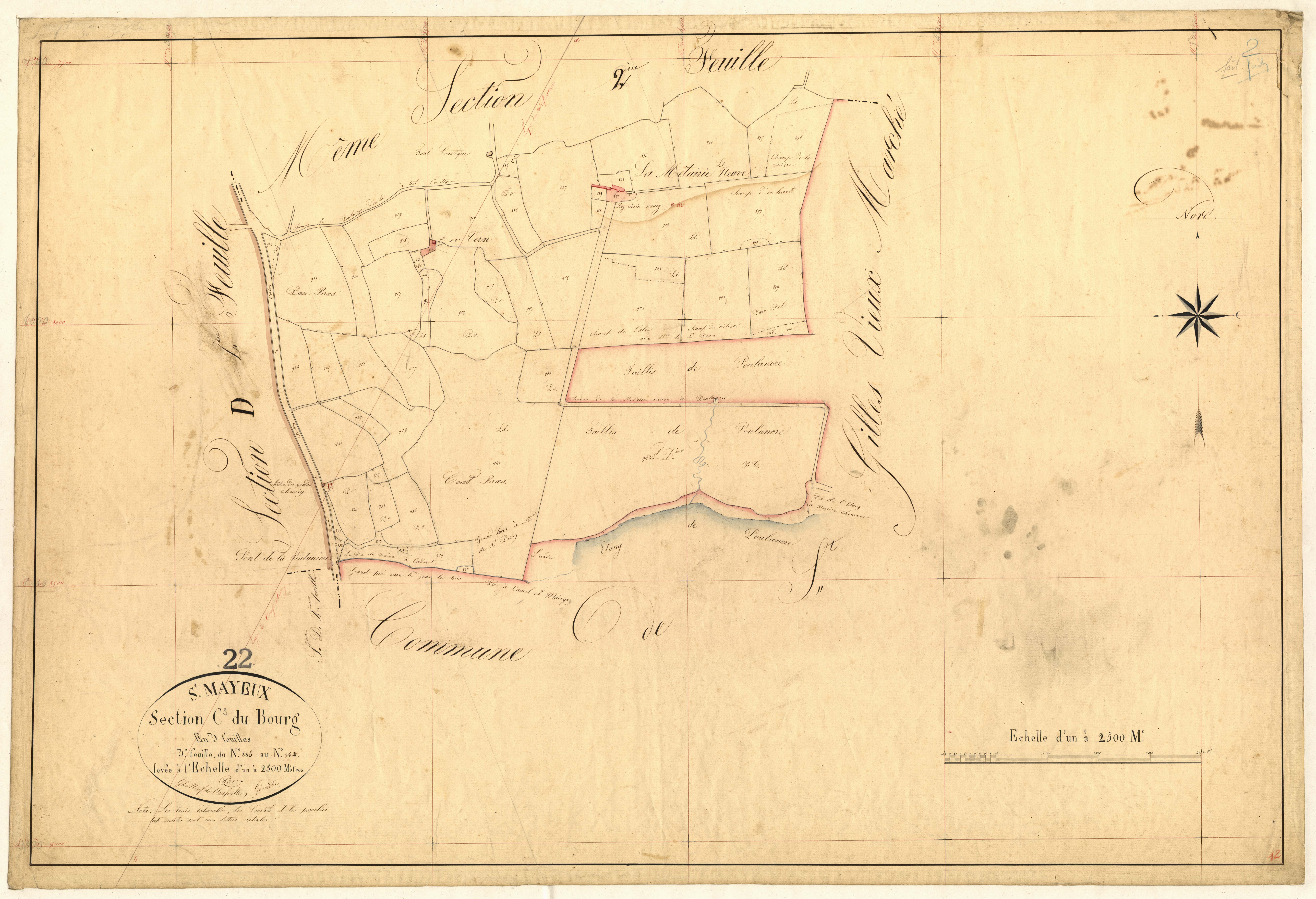 Saint-Mayeux - Section C, 3e feuille