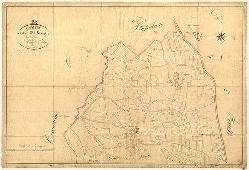 Saint-Mayeux - Section E, 1re feuille