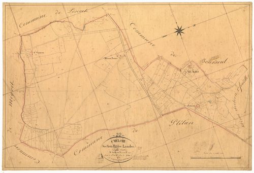 Saint-Méloir-des-Bois - Section B, 2e feuille