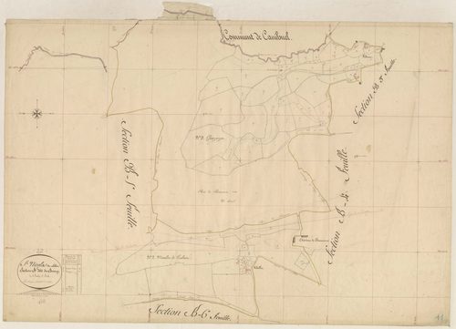 Saint-Nicolas-du-Pélem - Section B, 2e feuille
