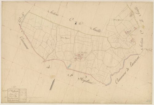 Saint-Nicolas-du-Pélem - Section C, 5e feuille