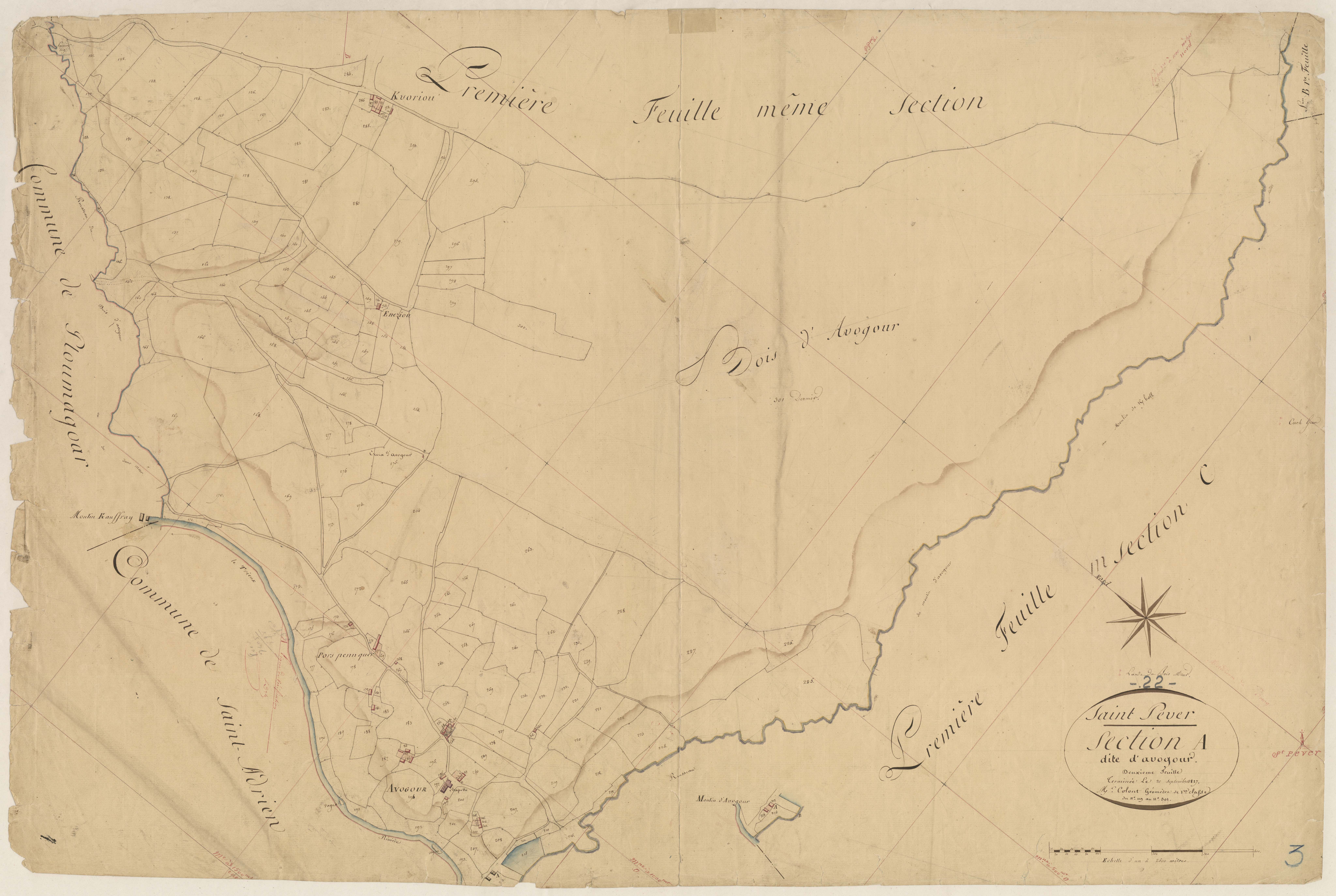 Saint-Péver - Section A, 2e feuille