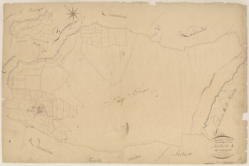 Saint-Péver - Section A, 1re feuille