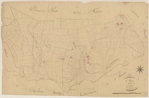 Saint-Péver - Section B, 2e feuille