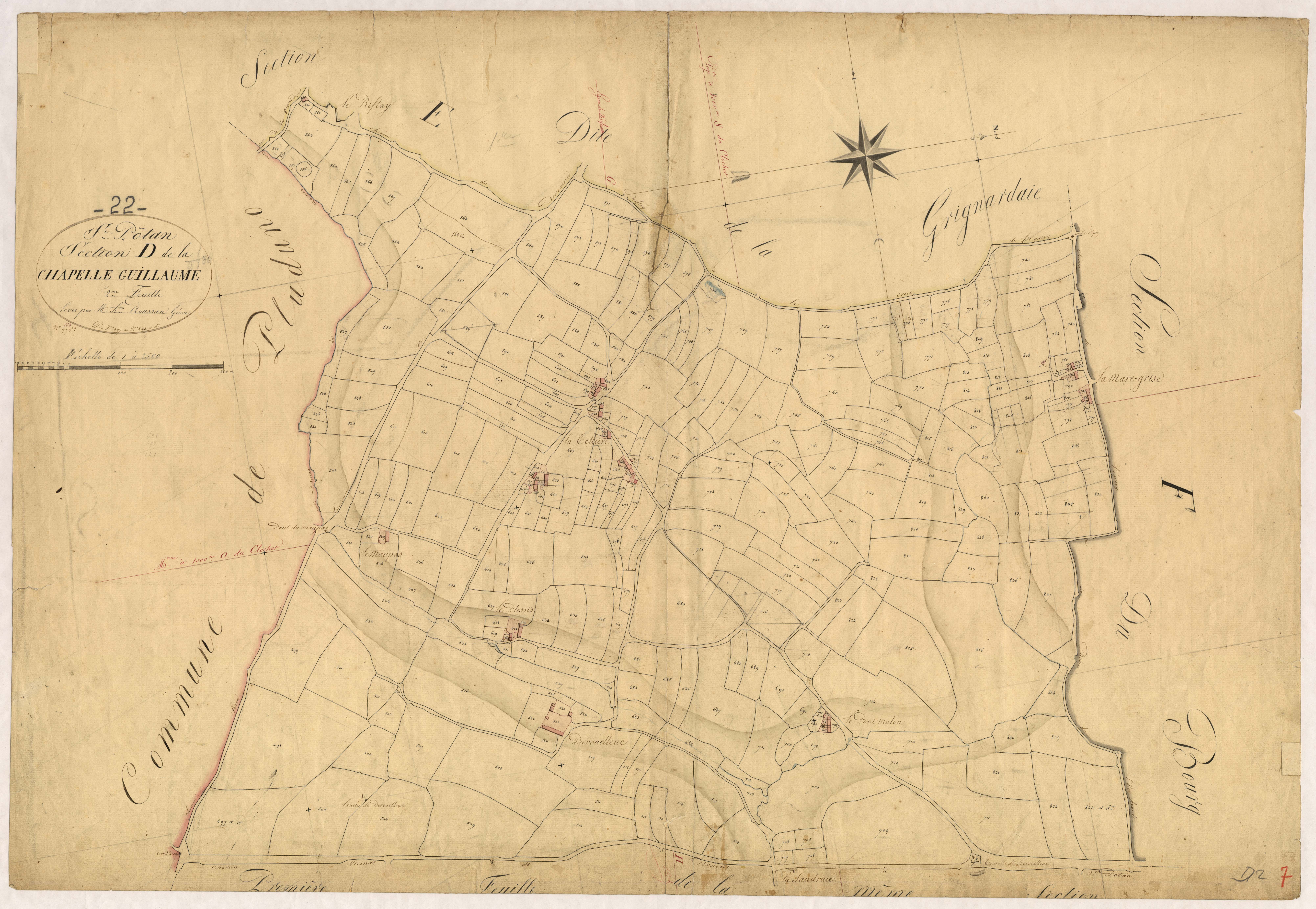 Saint-Pôtan - Section D, 2e feuille
