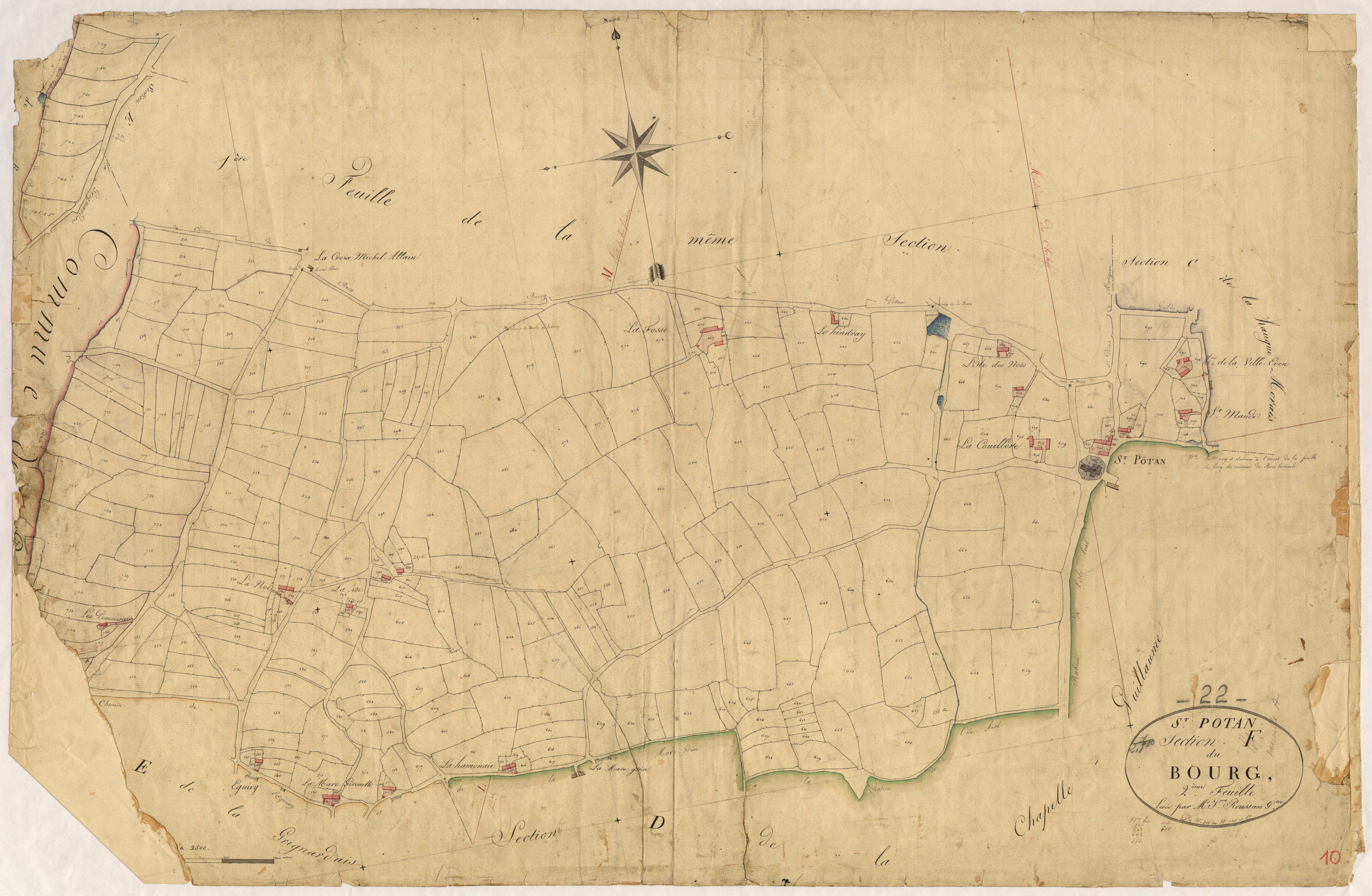 Saint-Pôtan - Section F, 2e feuille