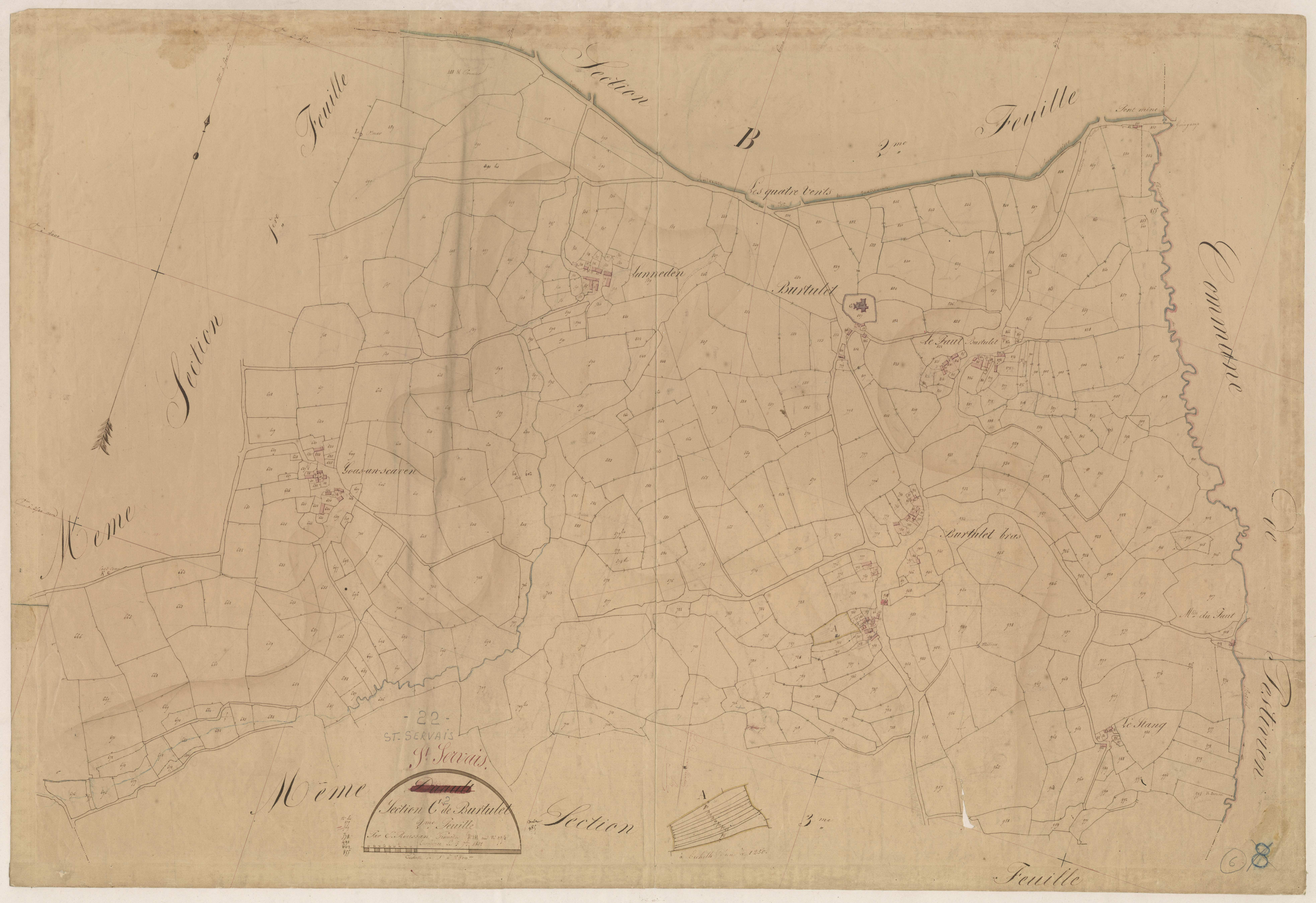 Saint-Servais - Section C, 2e feuille
