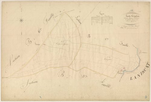 Sainte-Tréphine - Section B, 2e feuille