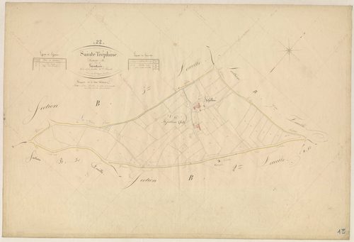 Sainte-Tréphine - Section B, 6e feuille