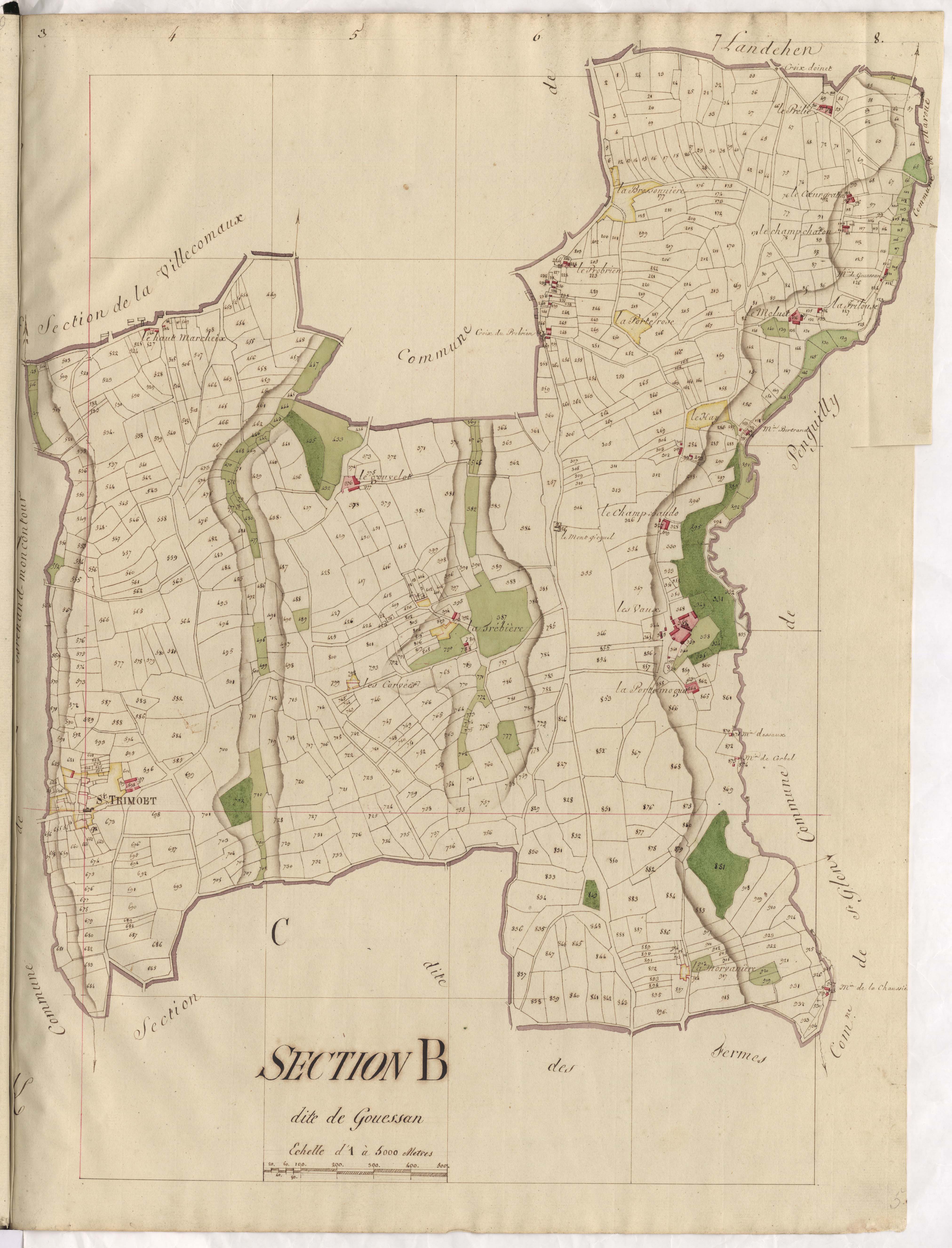 Saint-Trimoël - Section B