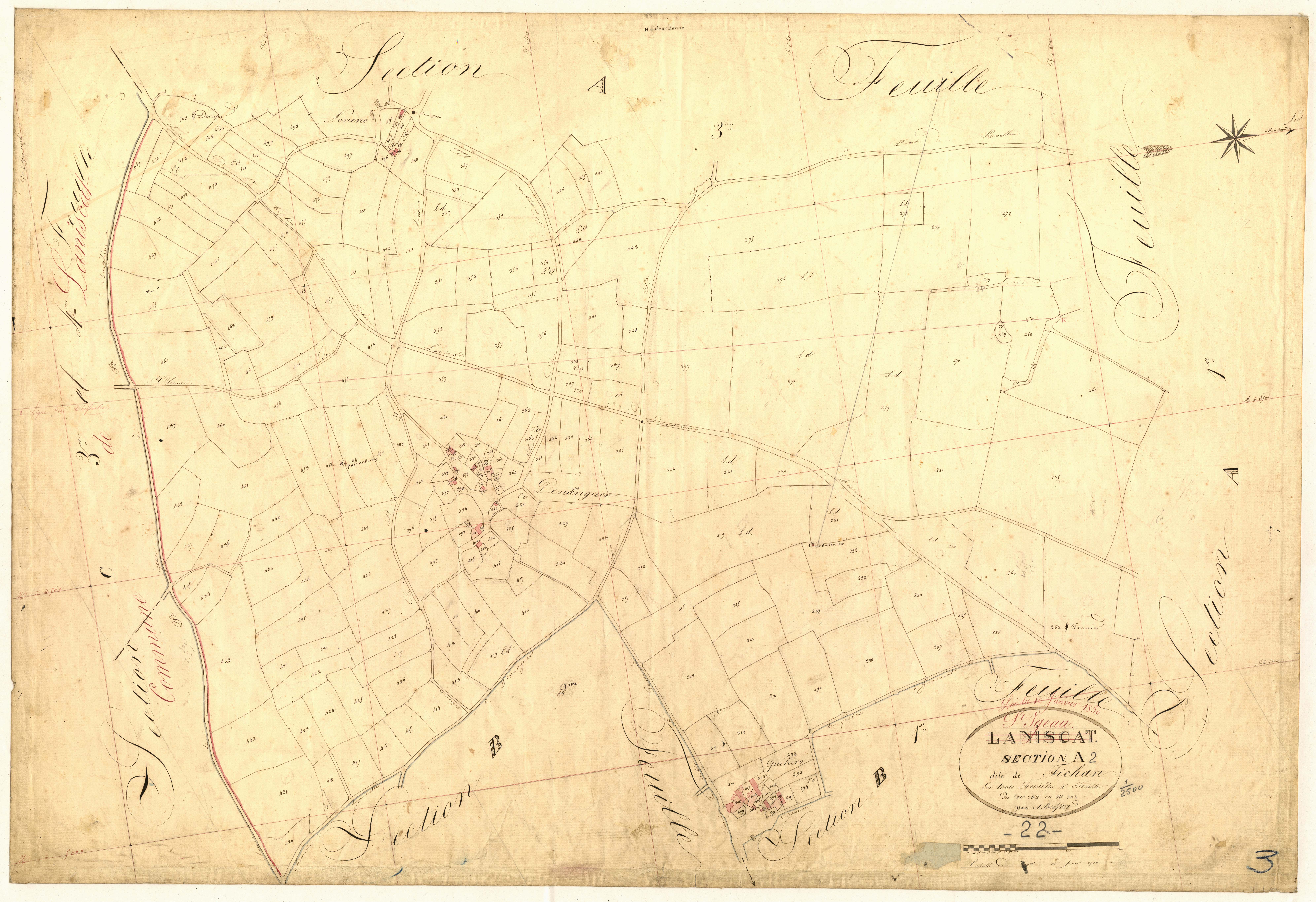 Saint-Igeaux - Section A, 2e feuille