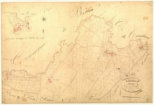 Saint-Igeaux - Section A, 1re feuille