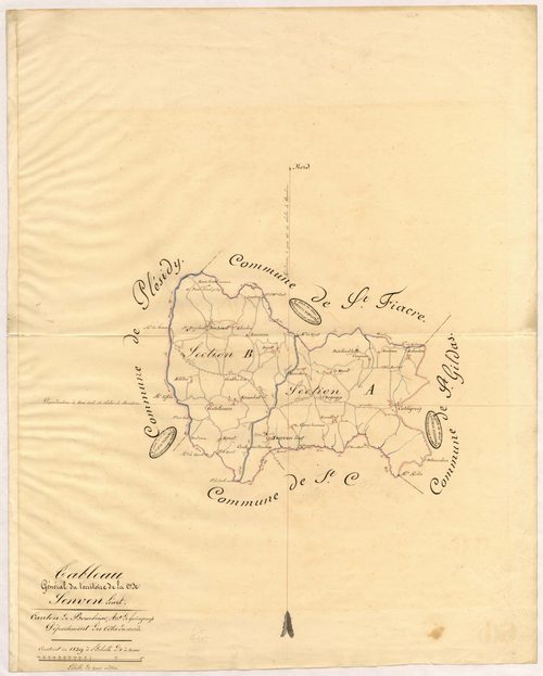 Senven-Léhart - Tableau d'assemblage
