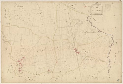 Senven-Léhart - Section A, 3e feuille