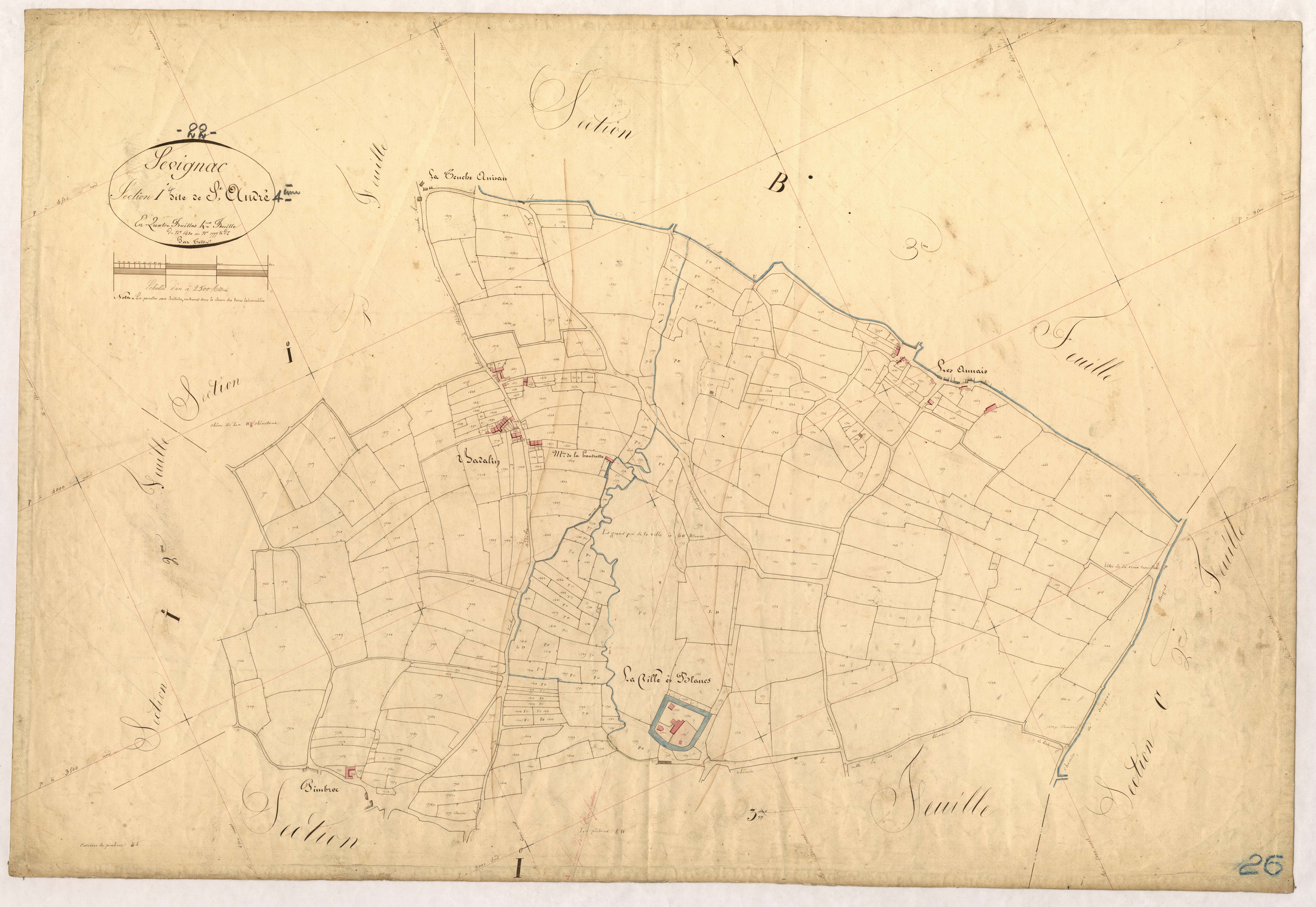 Sévignac - Section I, 4e feuille