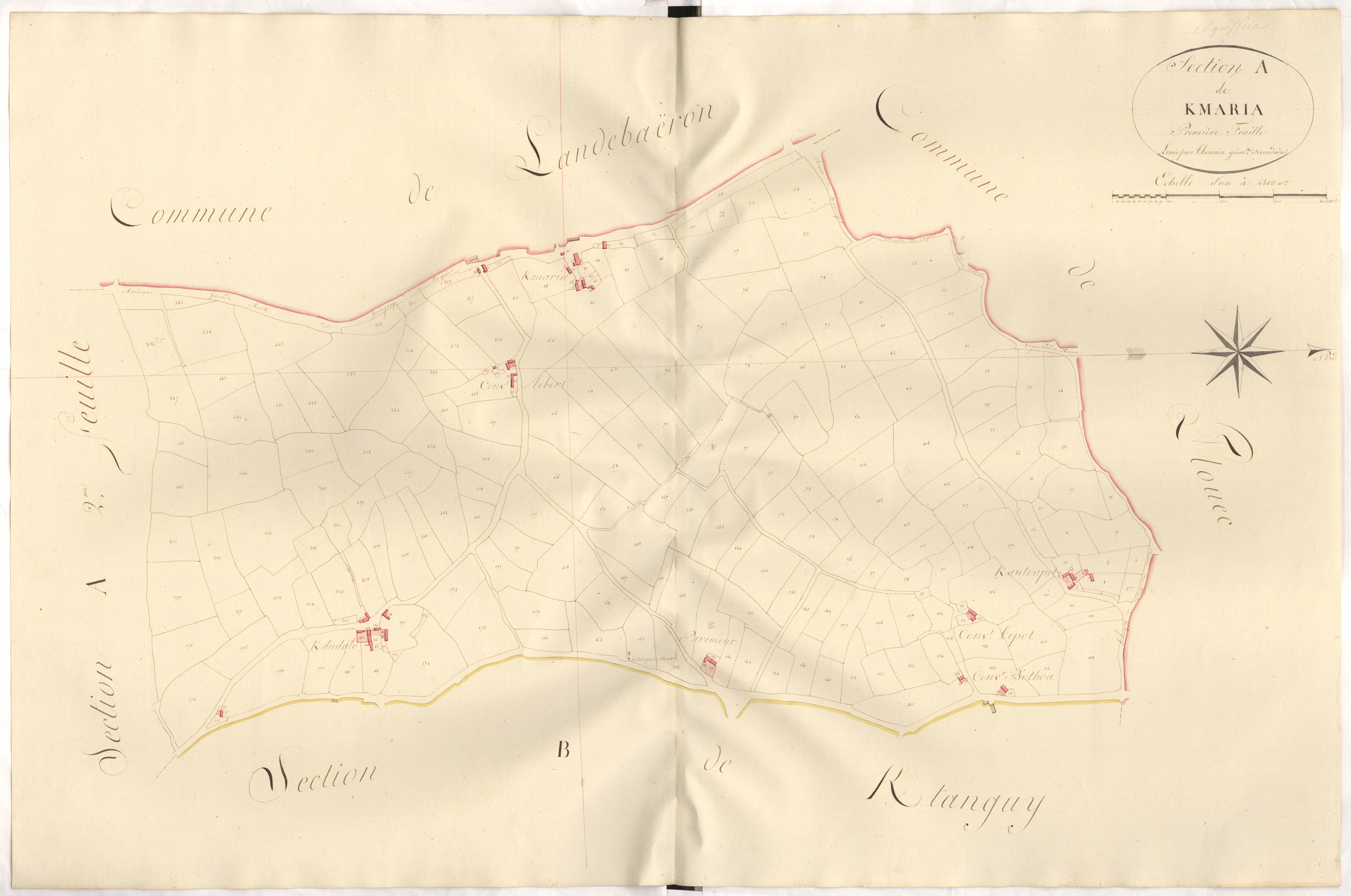 Squiffiec - Section A, 1re feuille