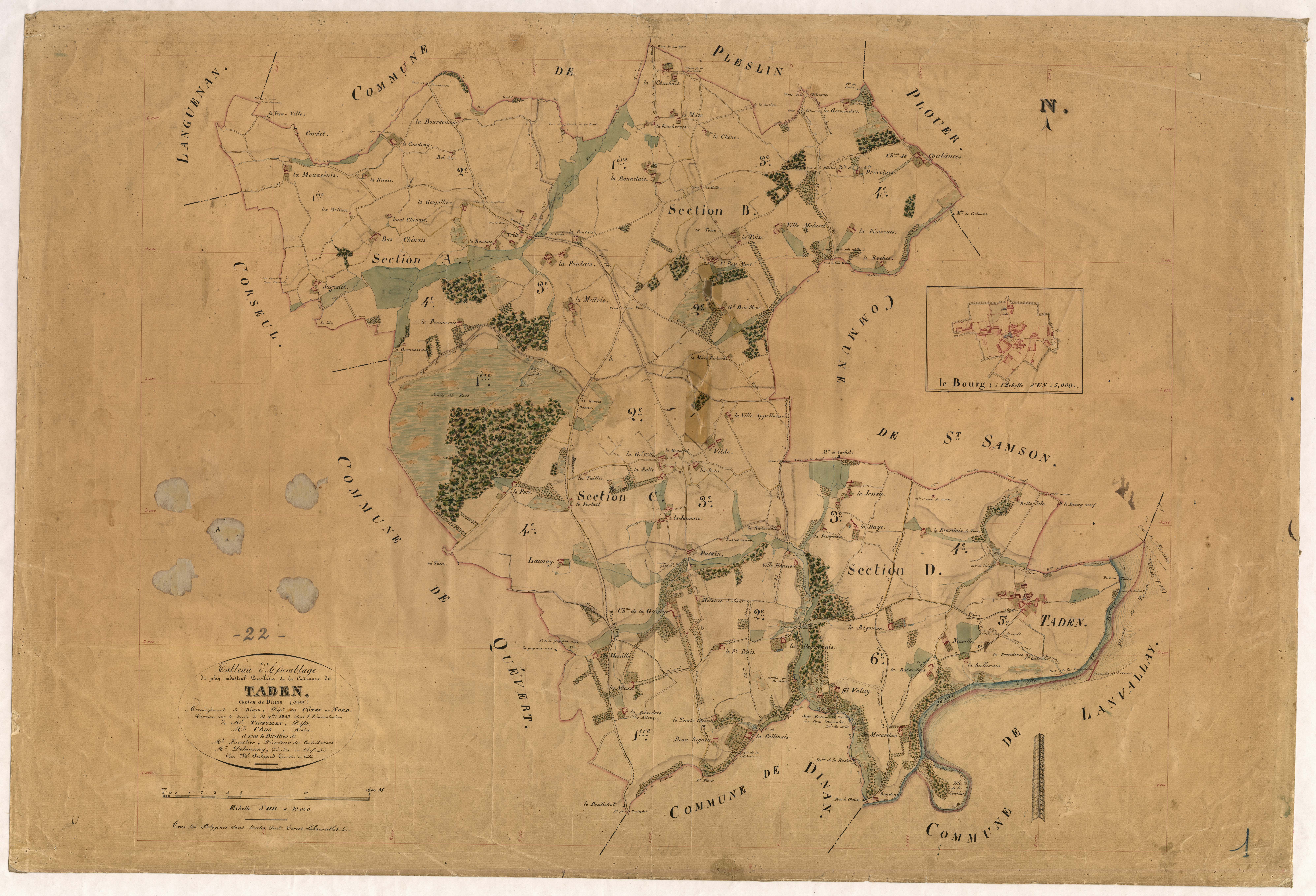 Taden - Tableau d'assemblage