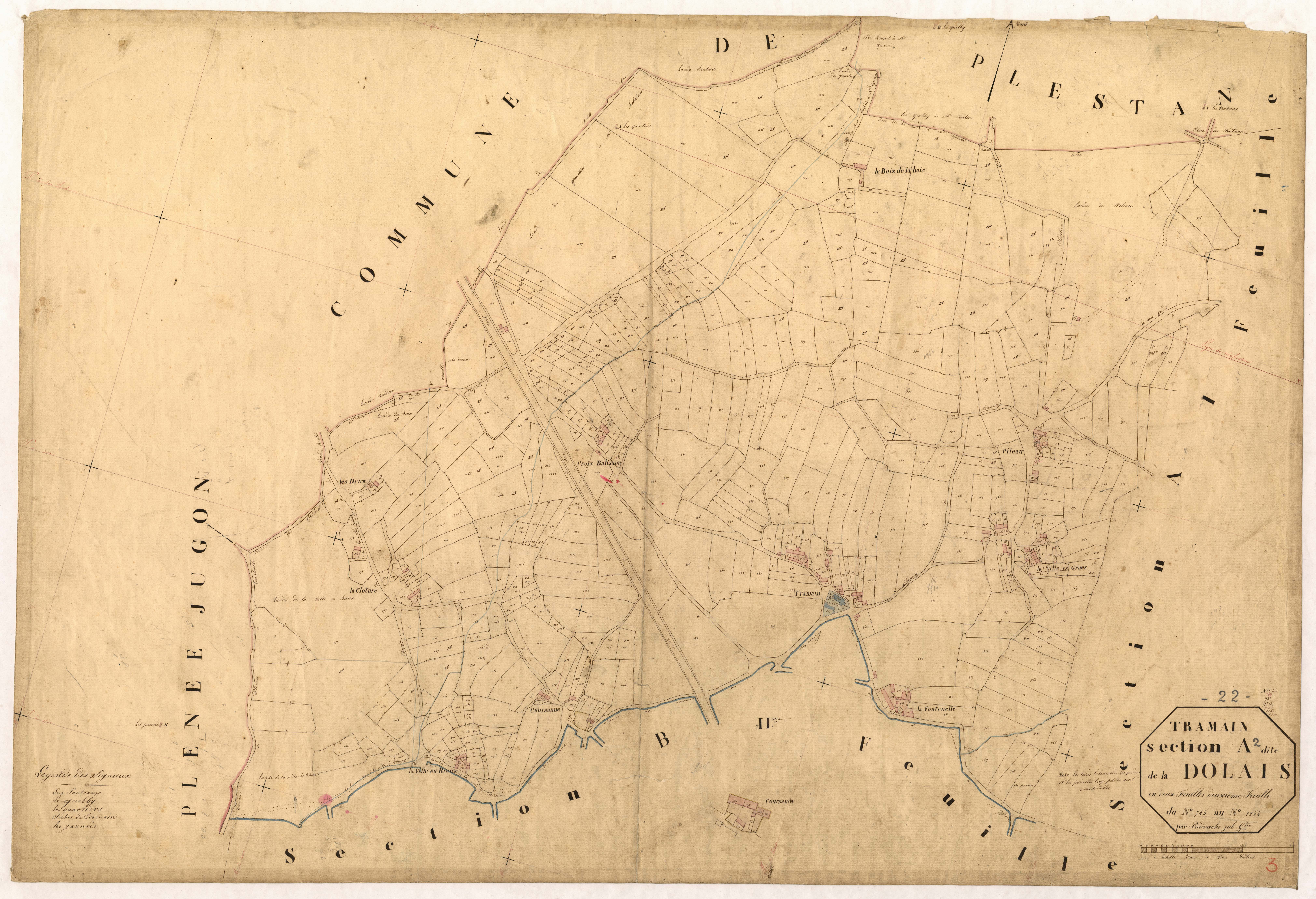 Tramain - Section A, 2e feuille