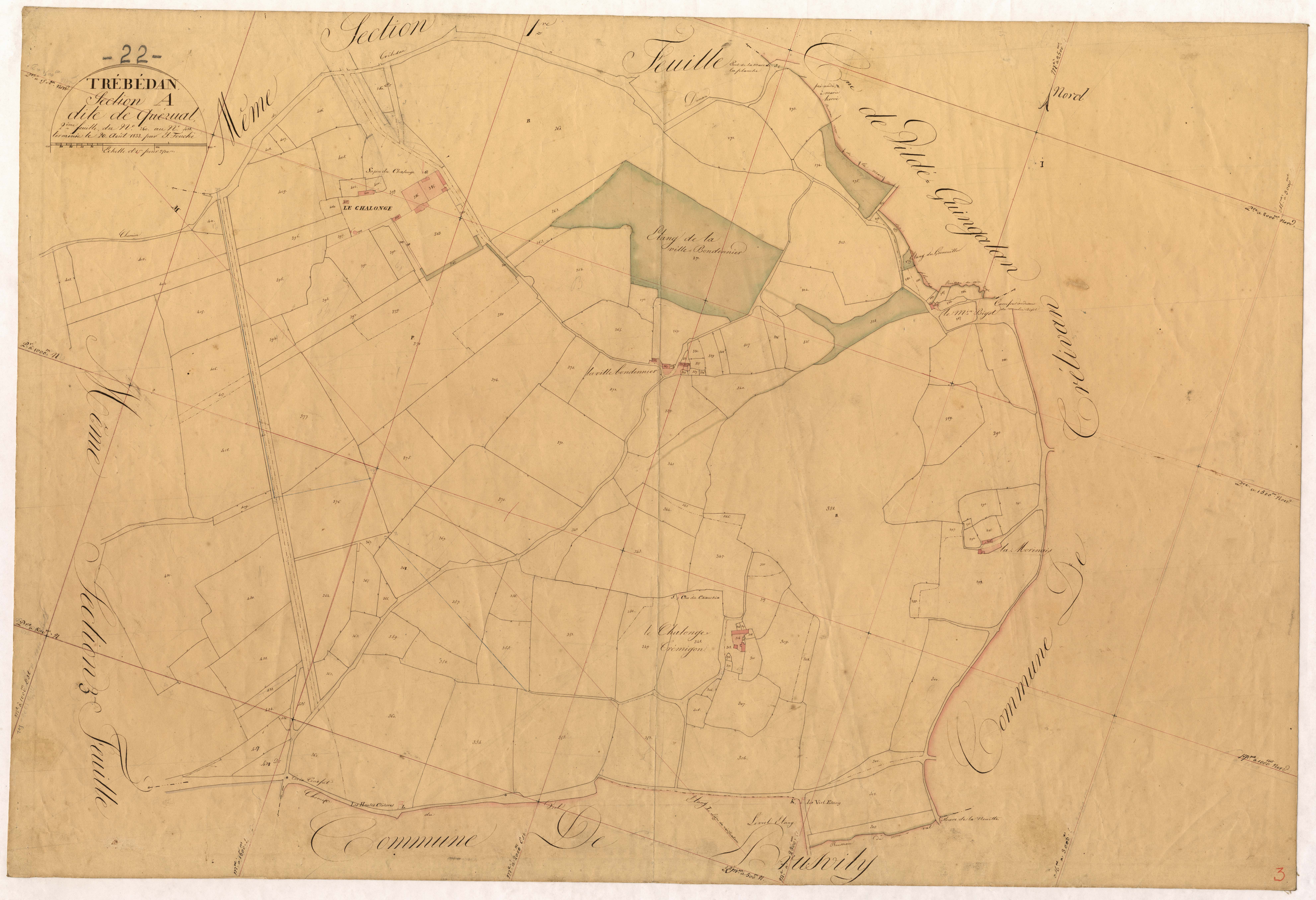 Trébédan - Section A, 2e feuille