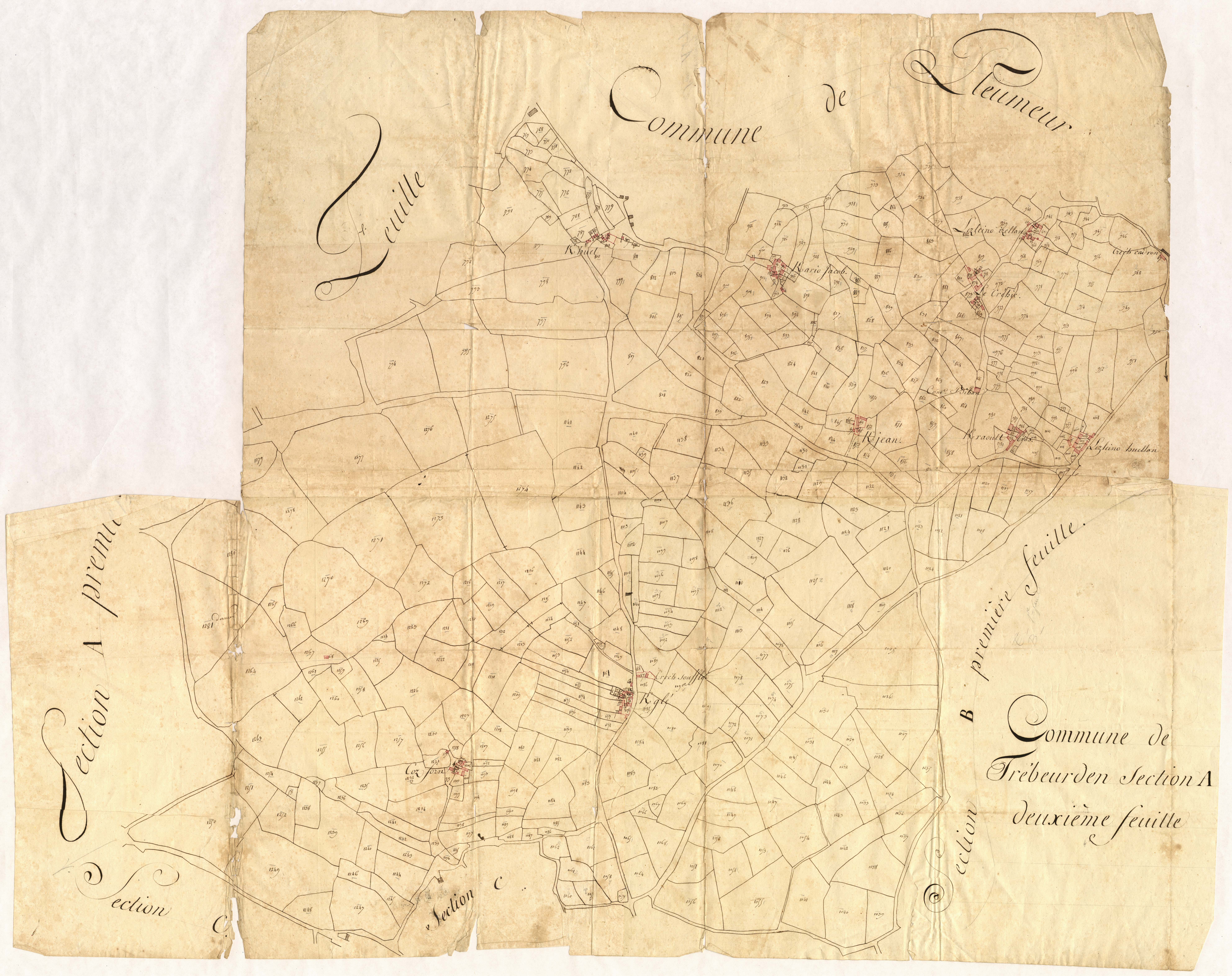 Trébeurden - Section A, 2e feuille